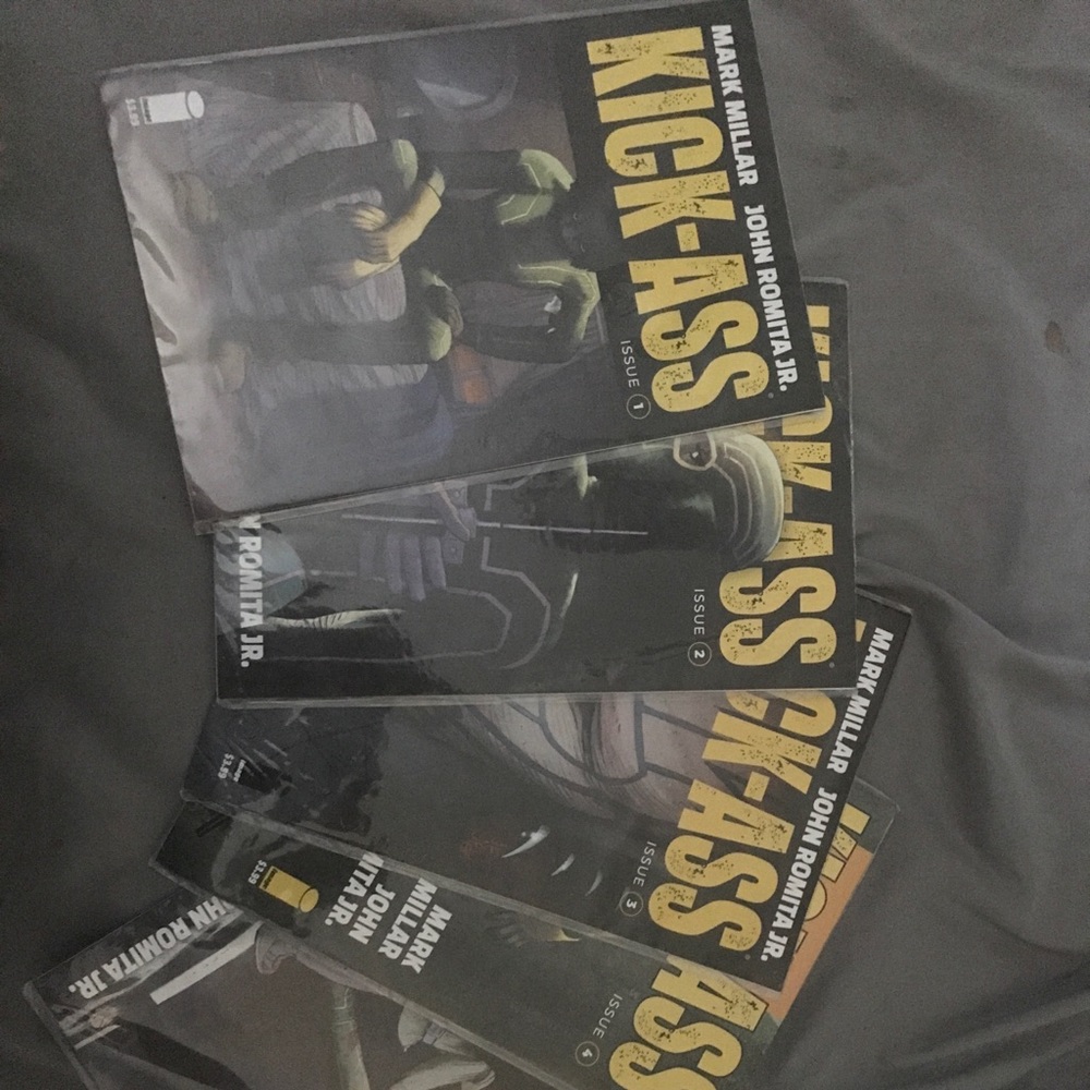 (Unused) Kick-Ass issue 1-6